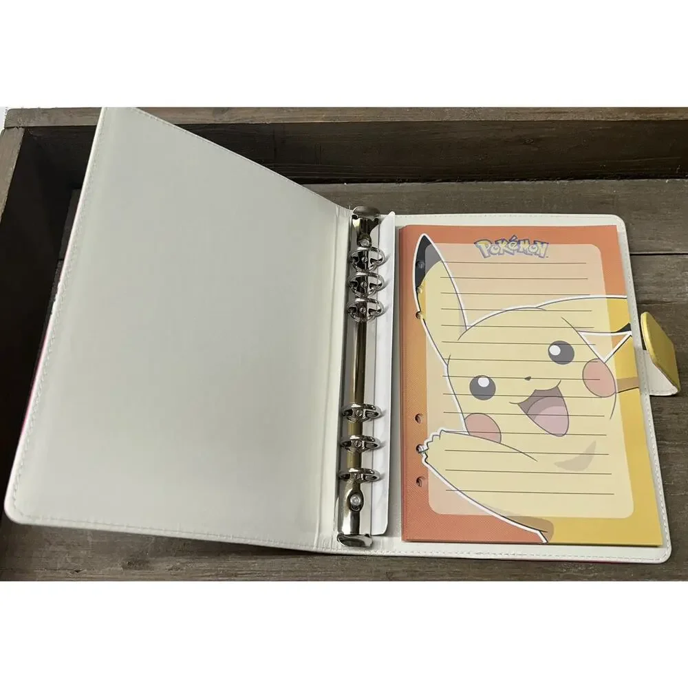 Pokemon A5 Binder with matching printed paper